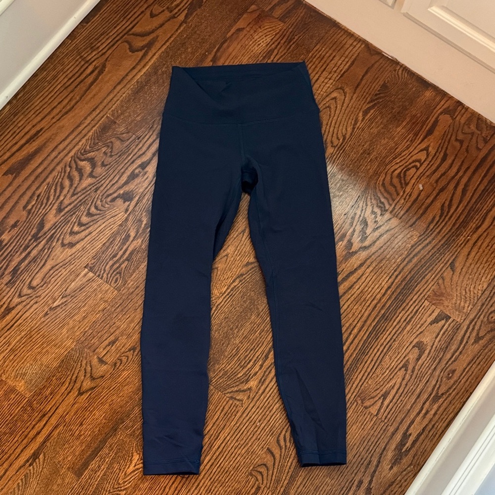 Lululemon True Navy Wunder Train 25” Leggings